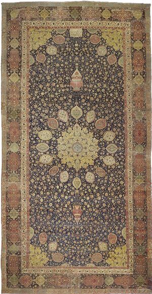 Ardabil Carpet-Victoria Albert Museum-WikiRug.jpg