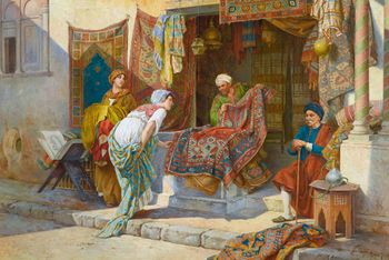 Carpet Merchant-Francesco Ballesio-WikiRug.jpg