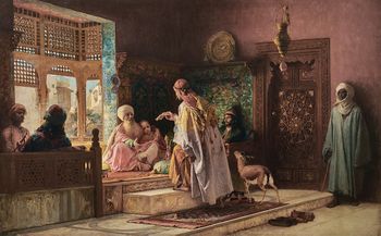 The Messenger-Frederick Bridgman-WikiRug.jpg